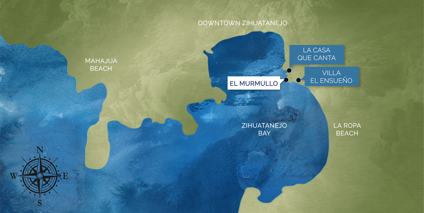 El Murmullo - lujo villa Zihuatanejo